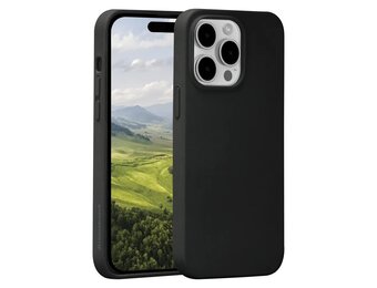 dbramante1928 Monaco Recycled Silicone MagSafe Case for iPhone 15 Pro - Night Black