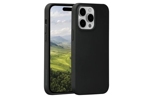 dbramante1928 Monaco Recycled Silicone MagSafe Case for iPhone 15 Pro - Night Black