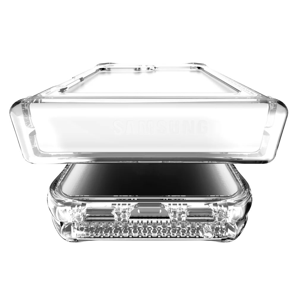 ITSKINS Supreme R Clear Hinge Case for Samsung Galaxy Z Flip 5 - Transparent