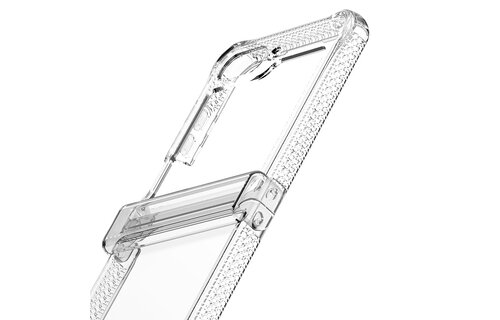 ITSKINS Supreme R Clear Hinge Case for Samsung Galaxy Z Flip 5 - Transparent