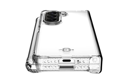 ITSKINS Supreme R Clear Hinge Case with Pen Holder for Samsung Galaxy Z Fold 5 - Transparent