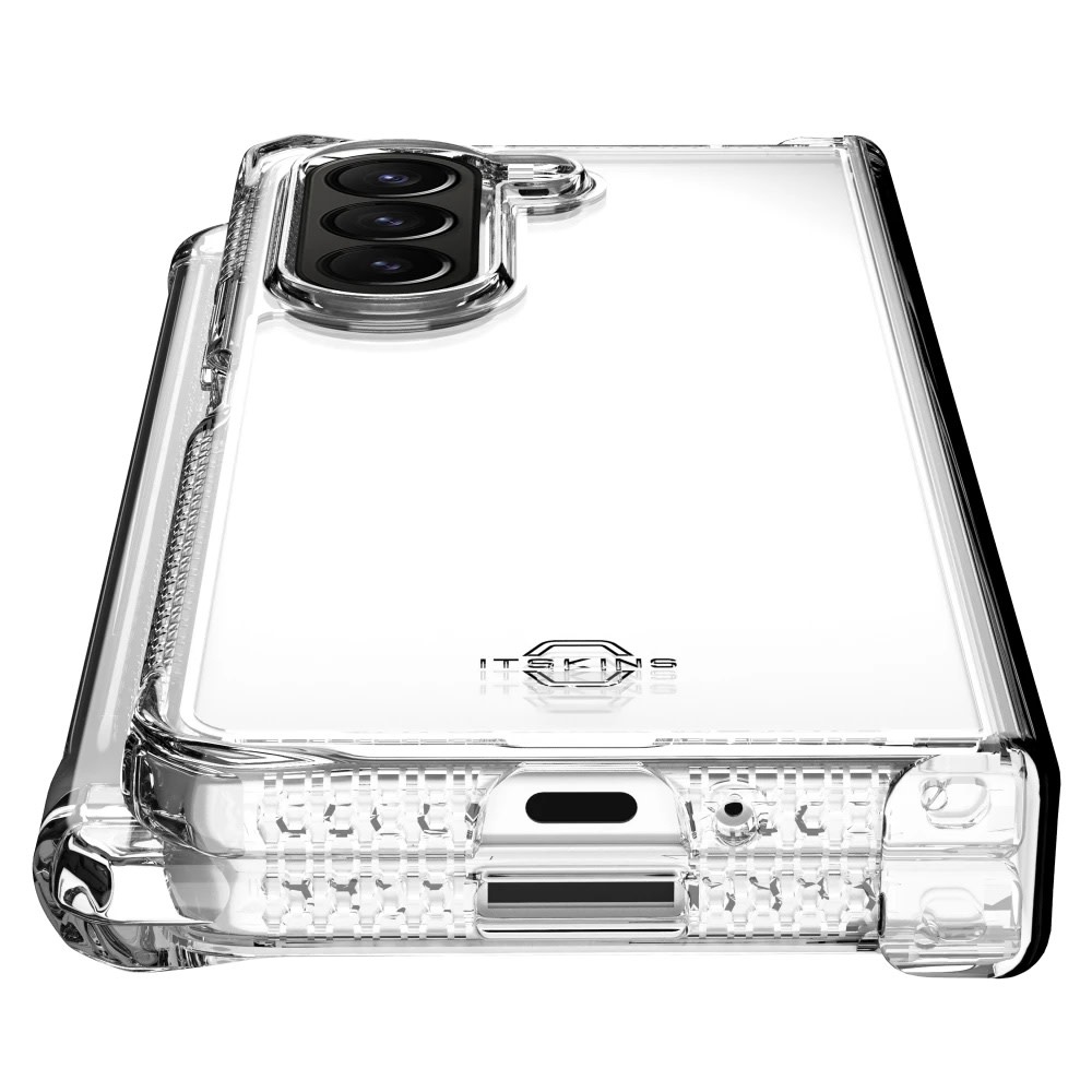 ITSKINS Supreme R Clear Hinge Case with Pen Holder for Samsung Galaxy Z Fold 5 - Transparent