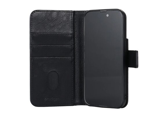 Prodigee 2-in-1 Folio Wallet MagSafe Case for iPhone 15 Pro Max - Black