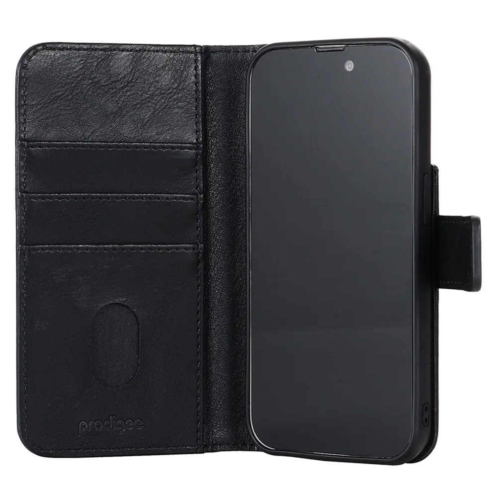 Prodigee 2-in-1 Folio Wallet MagSafe Case for iPhone 15 Pro Max - Black