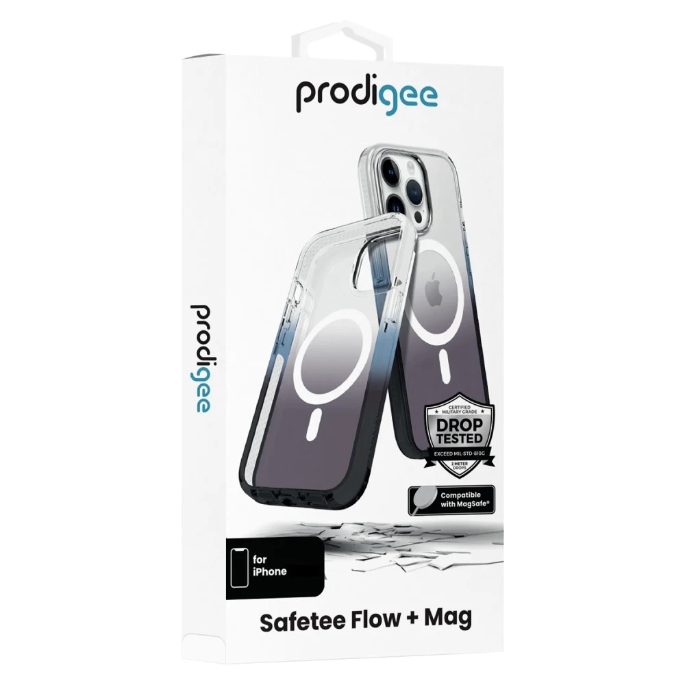 Prodigee Safetee Flow MagSafe Case for iPhone 15 Pro - Night