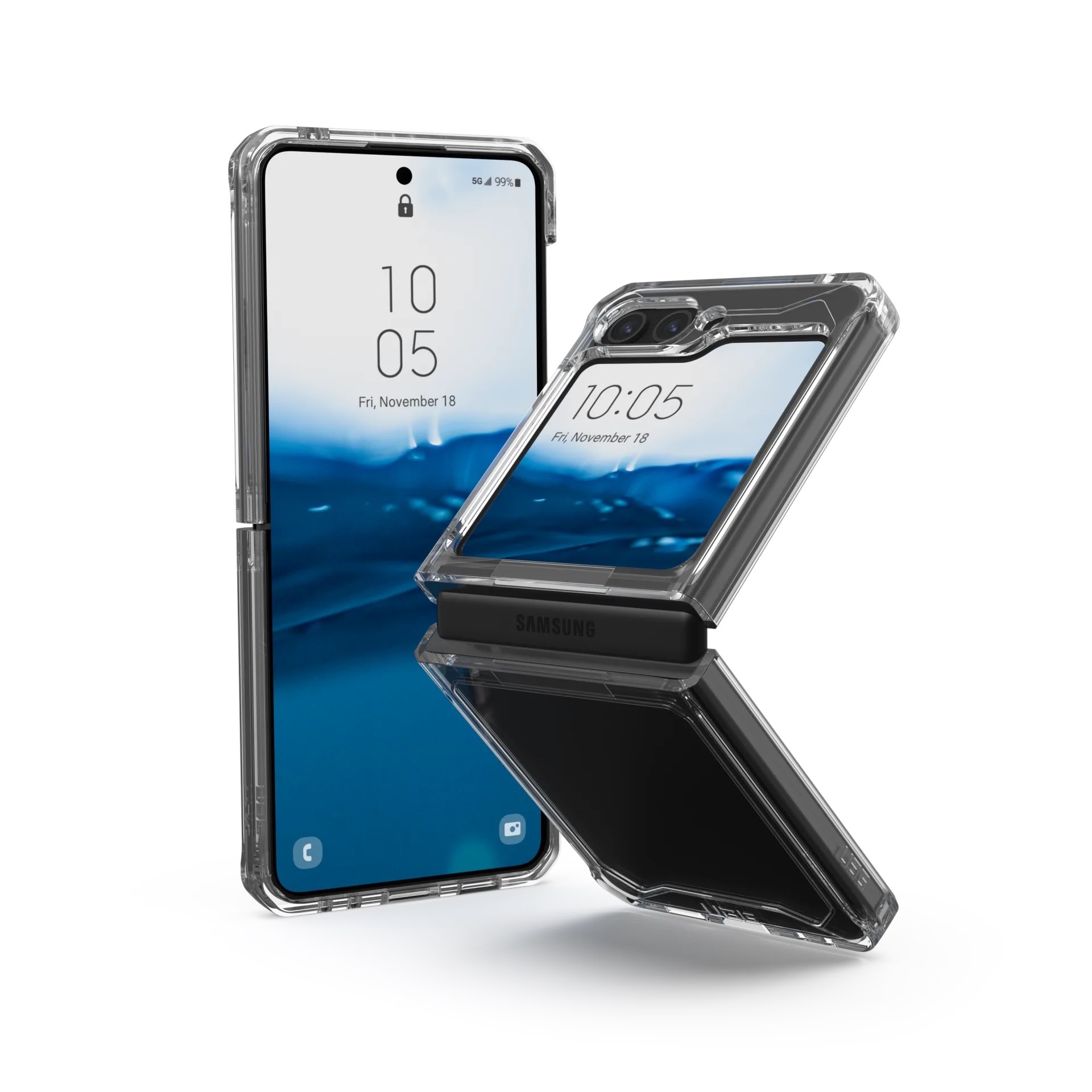 UAG Plyo Case for Samsung Galaxy Z Flip 5 - Ice
