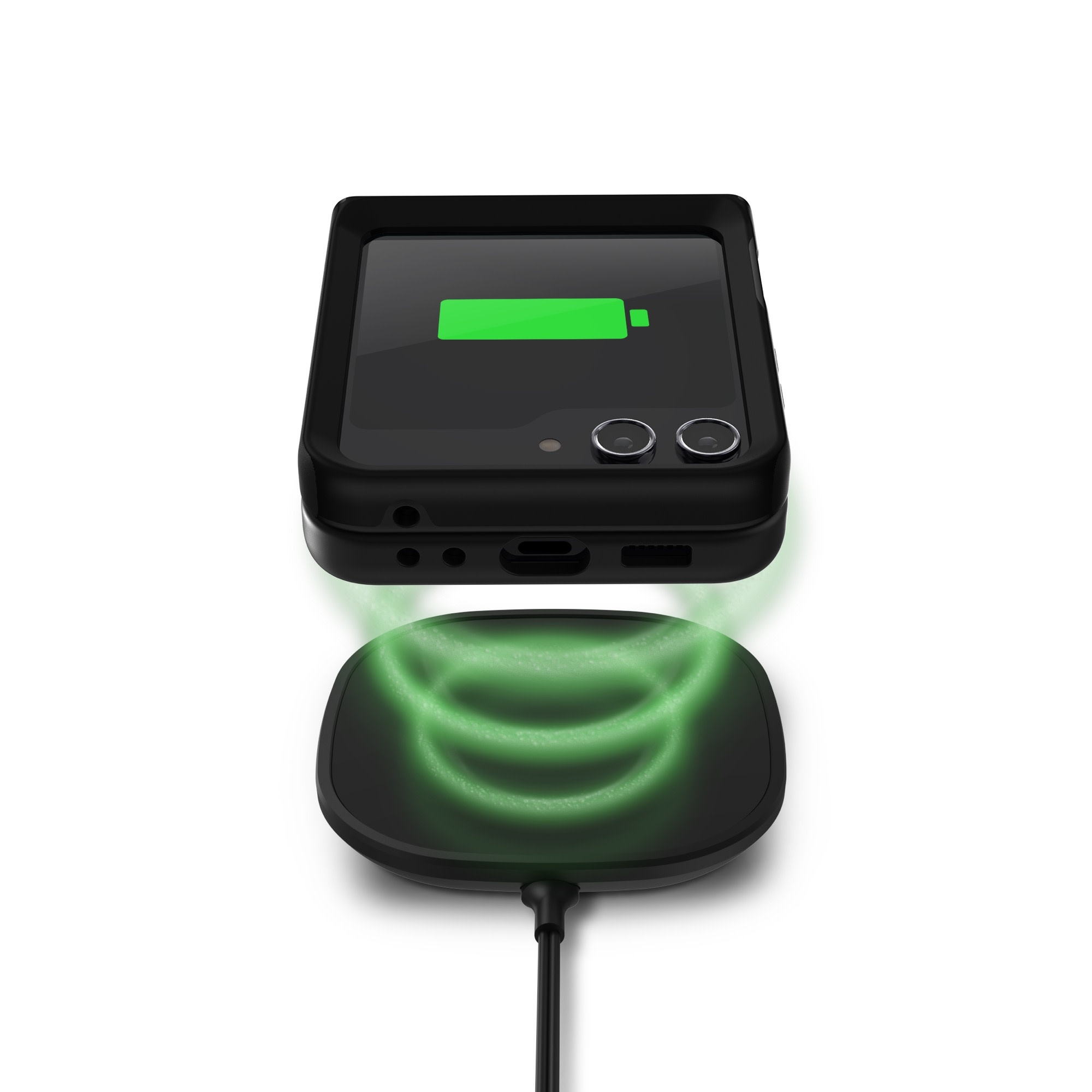 ZAGG Bridgetown Case for Samsung Galaxy Z Flip 5 - Black