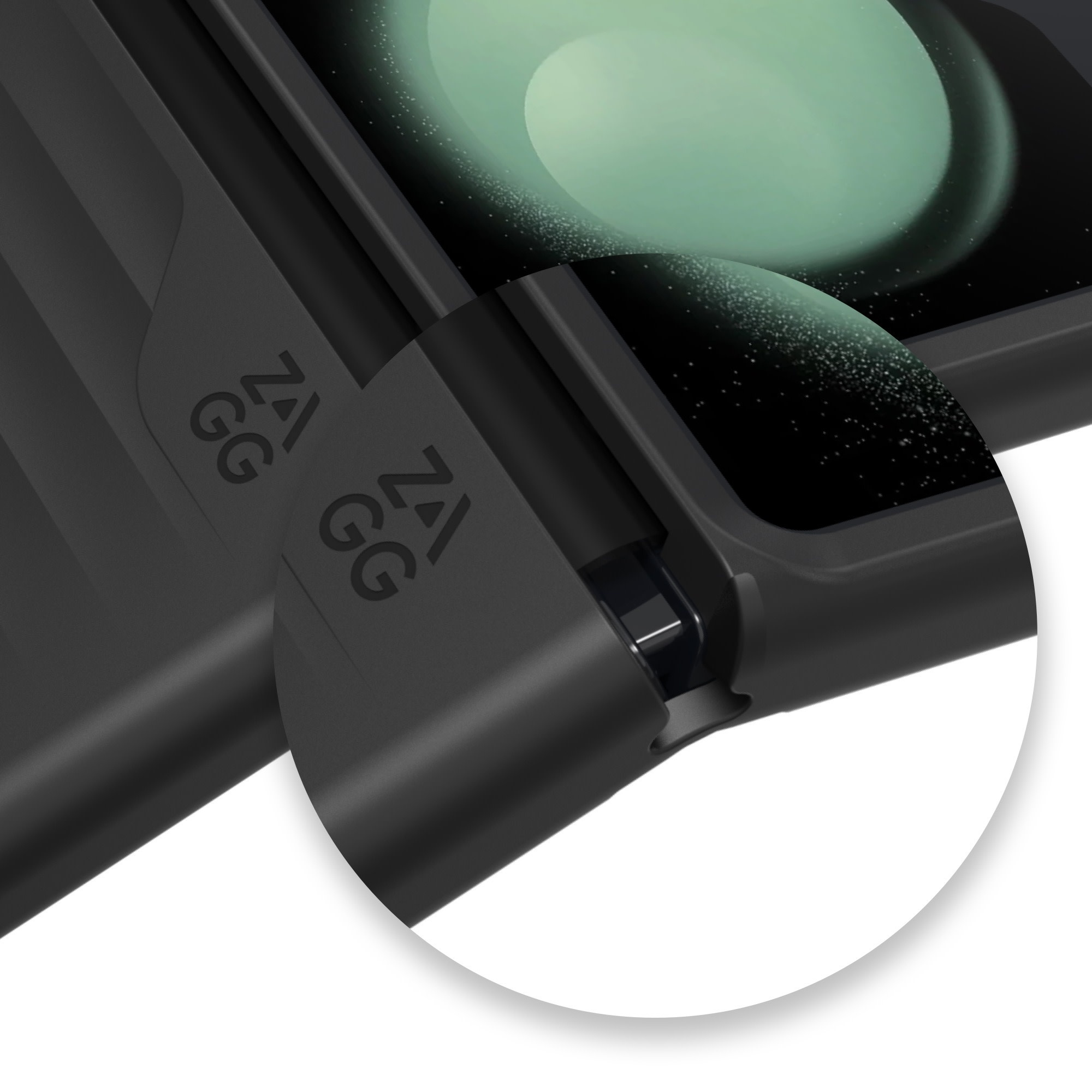 ZAGG Bridgetown Case for Samsung Galaxy Z Flip 5 - Black