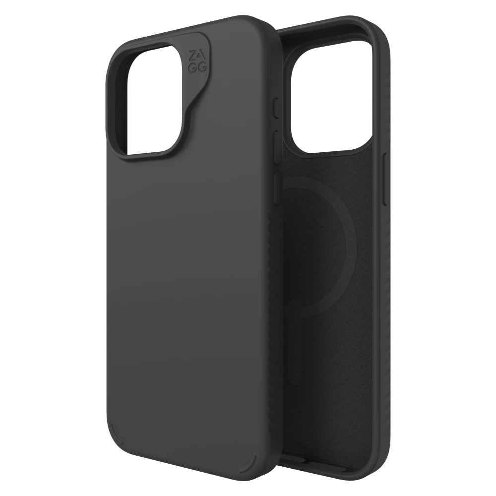 ZAGG Manhattan Snap MagSafe Case for iPhone 15 Pro Max - Black