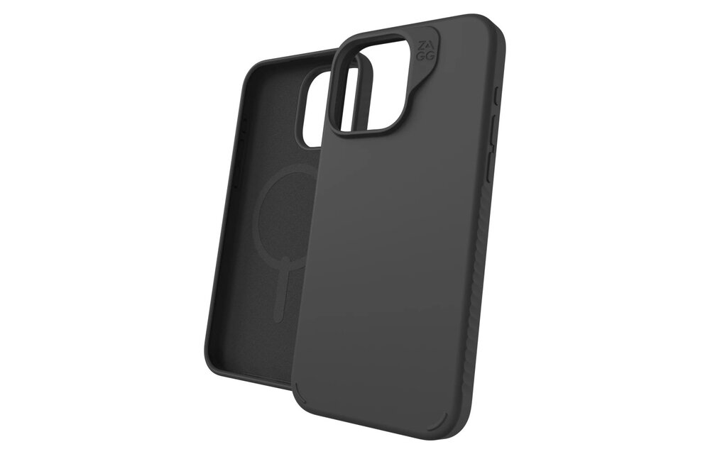 ZAGG Manhattan Snap MagSafe Case for iPhone 15 Pro Max - Black