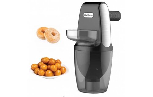 Saachi Rechargeable 2 in 1 Luqaimat and Donut Maker - Black