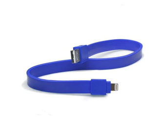 TYLT USB To  Lightning Charge and Sync Cable 1foot/30cm  - Blue