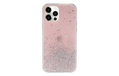 SwitchEasy Starfield Case for iPhone 12 Pro Max - Transparent Rose