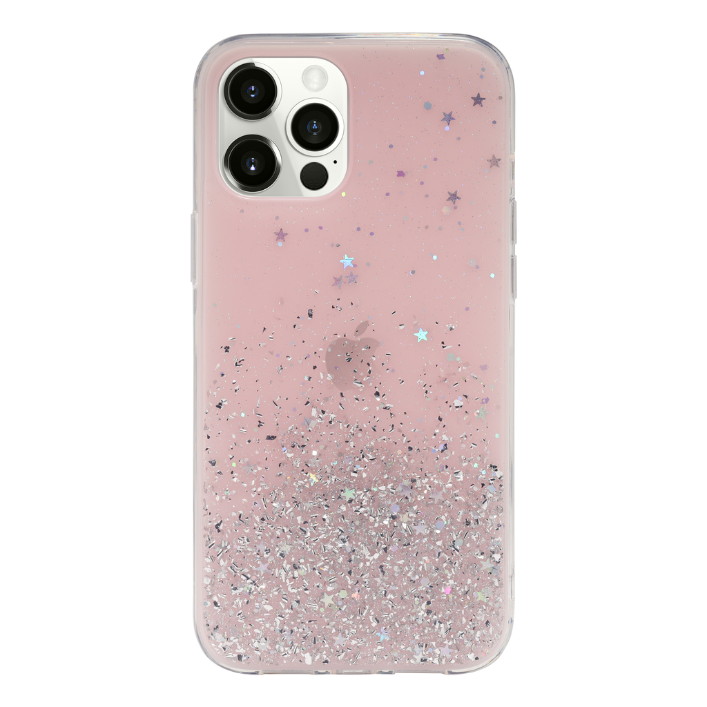 SwitchEasy Starfield Case for iPhone 12 Pro Max - Transparent Rose