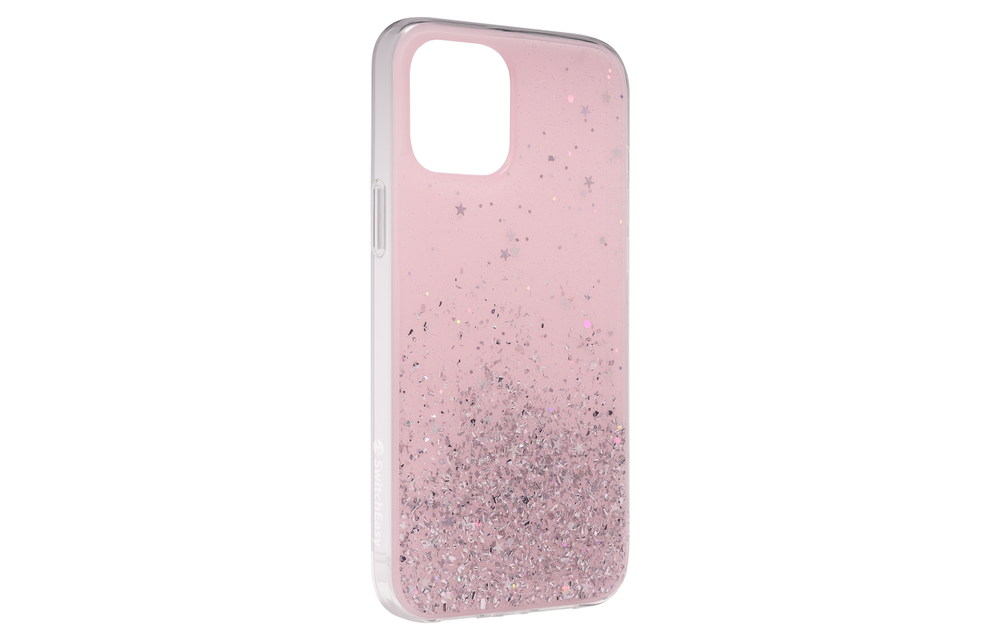 SwitchEasy Starfield Case for iPhone 12 Pro Max - Transparent Rose