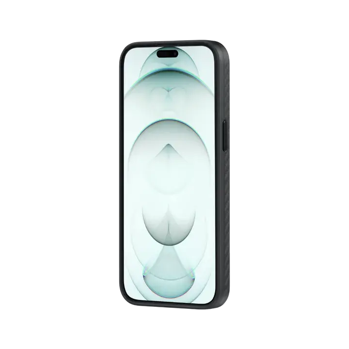 Pitaka MagEZ MagSafe Case Pro 4 for iPhone 15 Pro Max - 1500D Black/Grey Twill