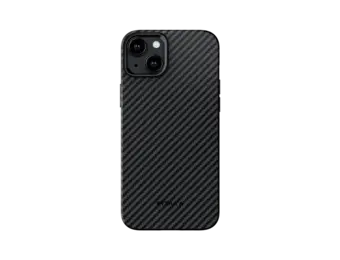 Pitaka MagEZ MagSafe Case Pro 4 for iPhone 14 Plus / 15 Plus - 1500D Black/Grey Twill