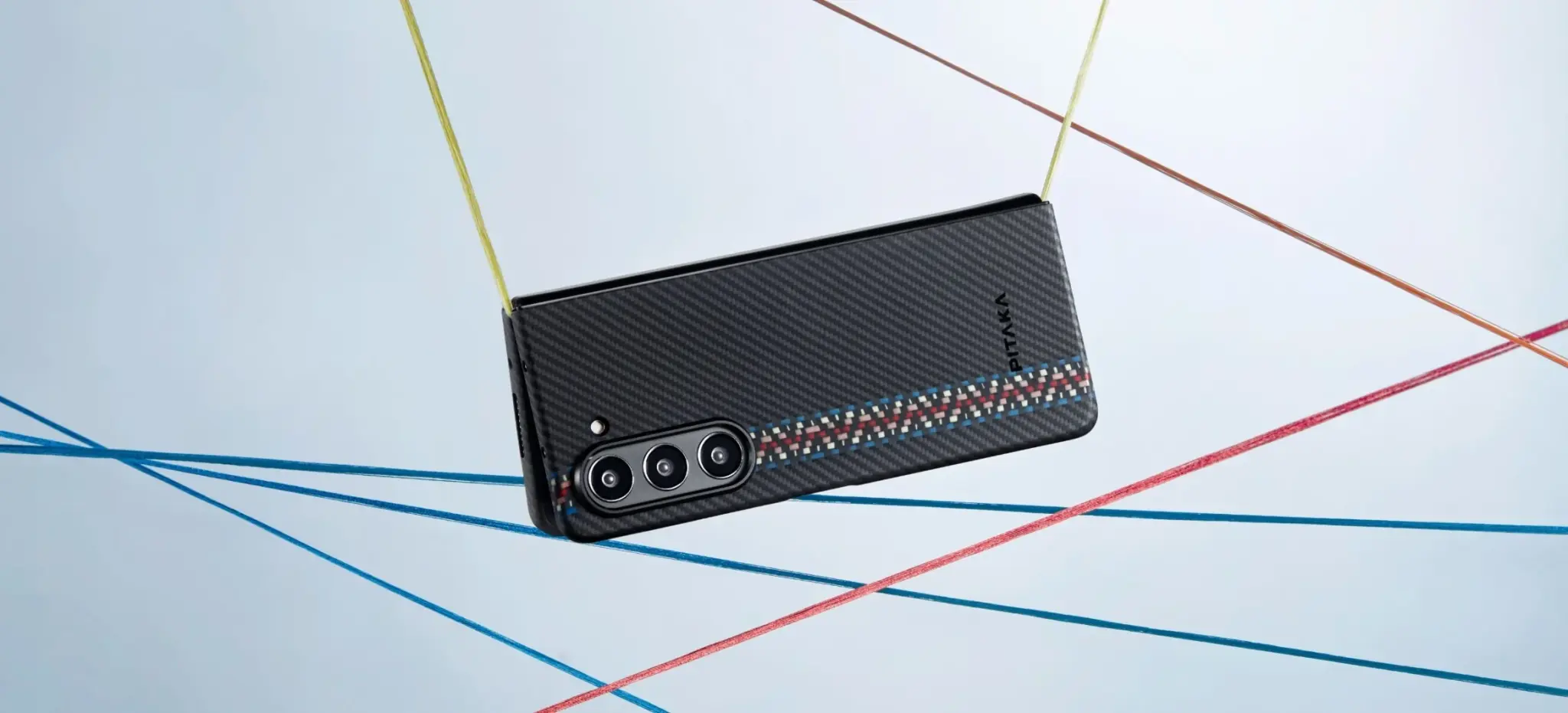 Pitaka Aramid Fiber Air Case for Samsung Galaxy Z Fold 5 - 600D Rhapsody