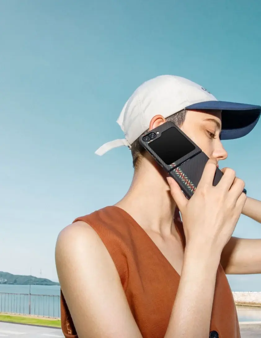 Pitaka MagEZ MagSafe Case 3 for Samsung Galaxy Z Flip 5 - 600D Rhapsody