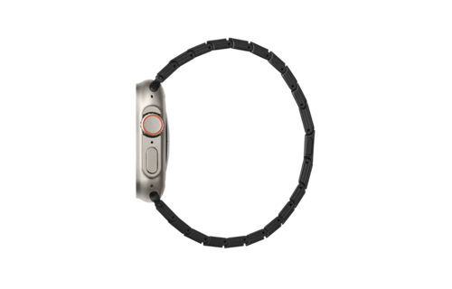 Pitaka Chroma Carbon Fiber Poetry Link Bracelet Band for Apple Watch Ultra 49mm & 42,44,45/46mm / 38,40,41/42mm - Moon