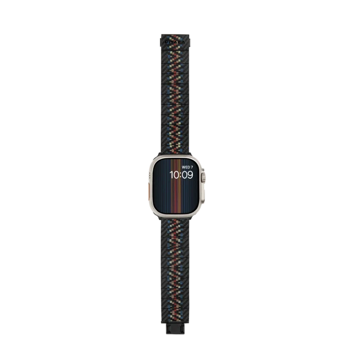 Pitaka Carbon Fiber Link Bracelet Band for Apple Watch Ultra 49mm & 42,44,45.46mm / 38,40,41,42mm - Rhapsody