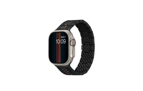 Pitaka Carbon Fiber Link Bracelet Band for Apple Watch Ultra 49mm & 42,44,45.46mm / 38,40,41,42mm - Rhapsody