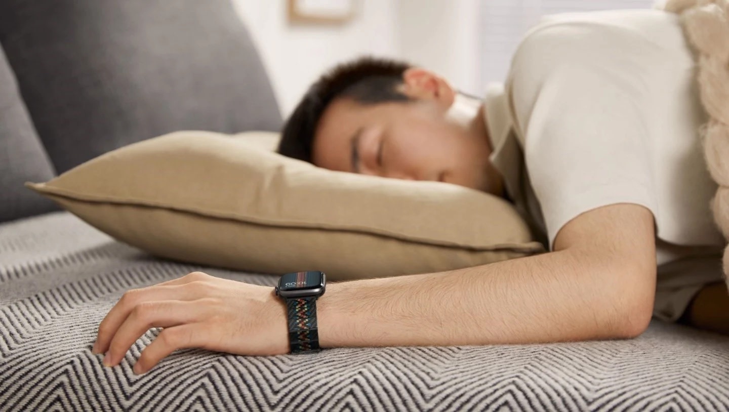 Pitaka Carbon Fiber Link Bracelet Band for Apple Watch Ultra 49mm & 42,44,45.46mm / 38,40,41,42mm - Rhapsody