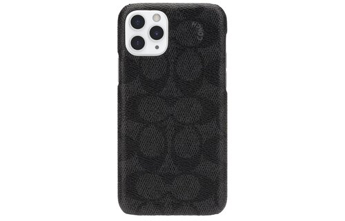 Coach Slim Wrap Case for Apple iPhone 11 Pro Max - Signature C Black