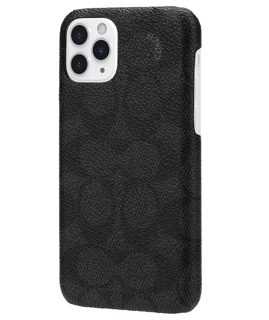 Coach Slim Wrap Case for Apple iPhone 11 Pro Max - Signature C Black