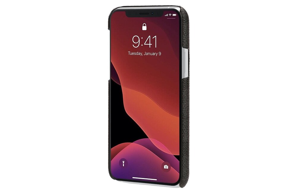 Coach Slim Wrap Case for Apple iPhone 11 Pro Max - Signature C Black