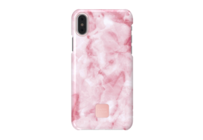 Happy Plugs iPhone Xs Max Slim Case - Pink Marble