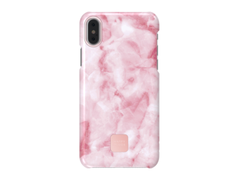 Happy Plugs iPhone Xs Max Slim Case - Pink Marble
