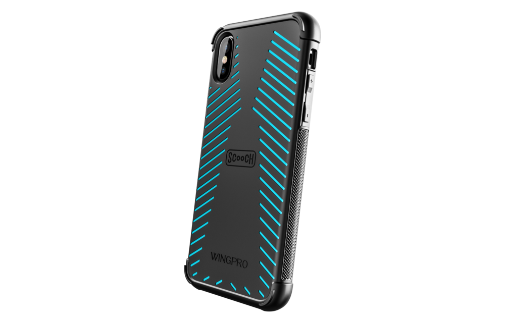Scooch - Wingpro Case For Apple iPhone Xs Max - Ultramarine
