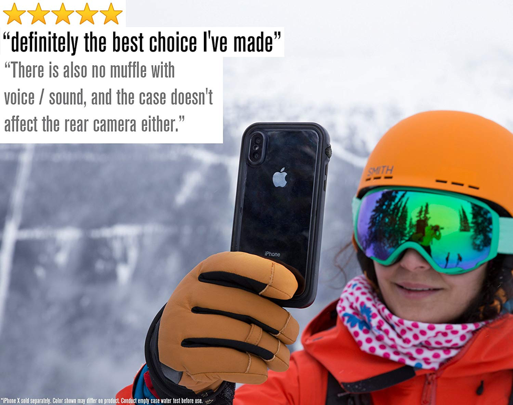 Catalyst Waterproof Case for iPhone X - Stealth Black