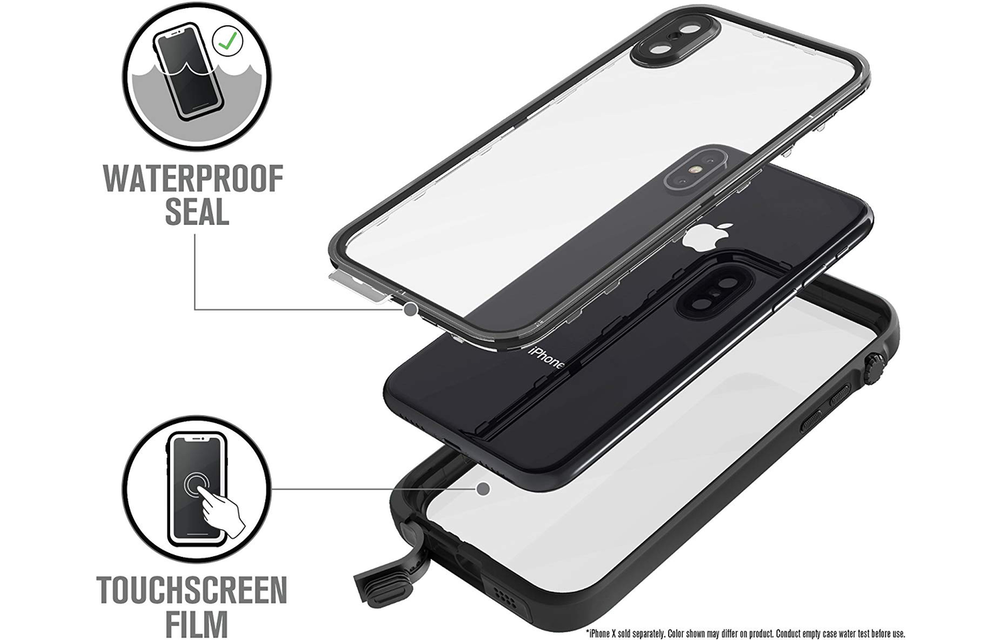 Catalyst Waterproof Case for iPhone X - Stealth Black