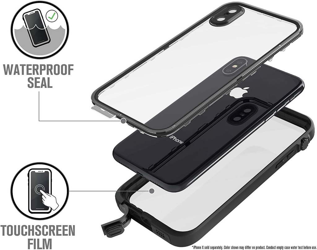 Catalyst Waterproof Case for iPhone X - Stealth Black