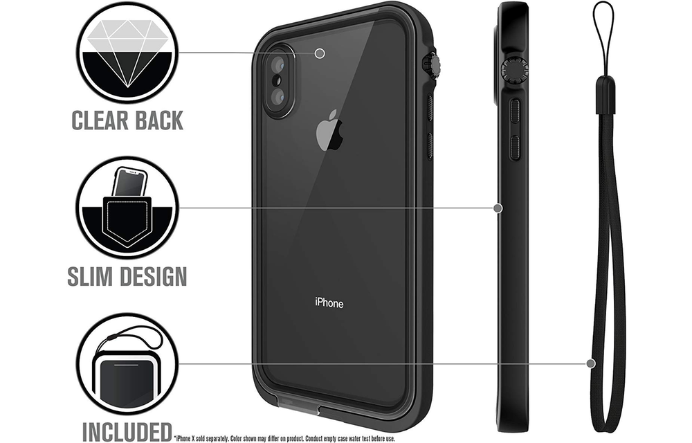 Catalyst Waterproof Case for iPhone X - Stealth Black