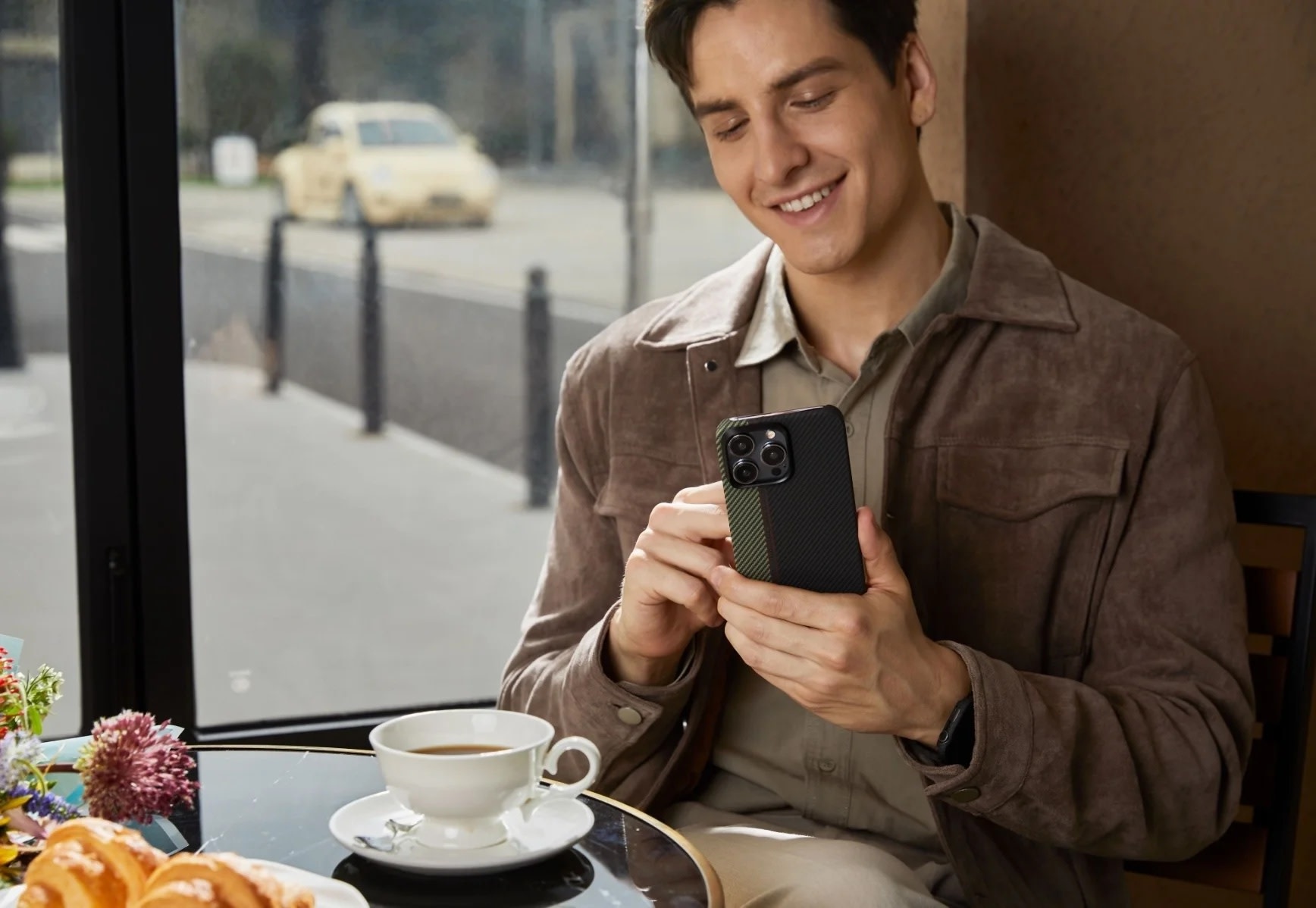 Pitaka MagEZ MagSafe Case 4 for iPhone 15 Pro Max - 600D Overture