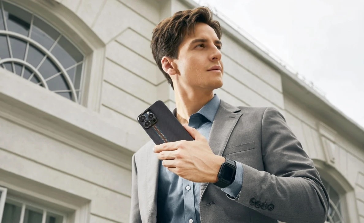 Pitaka MagEZ MagSafe Case 4 for iPhone 15 Pro - 600D Rhapsody