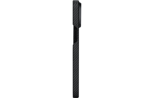 Pitaka MagEZ MagSafe Case 4 for iPhone 15 Pro - 600D Black/Grey Twill