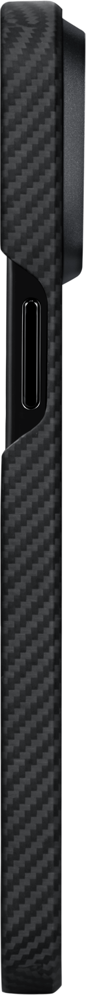 Pitaka MagEZ MagSafe Case 4 for iPhone 15 Pro - 600D Black/Grey Twill