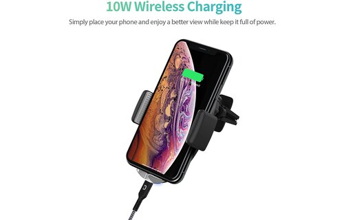 Zendure Q7 Wireless Charger Car Mount with Qu Compatibility - Grey