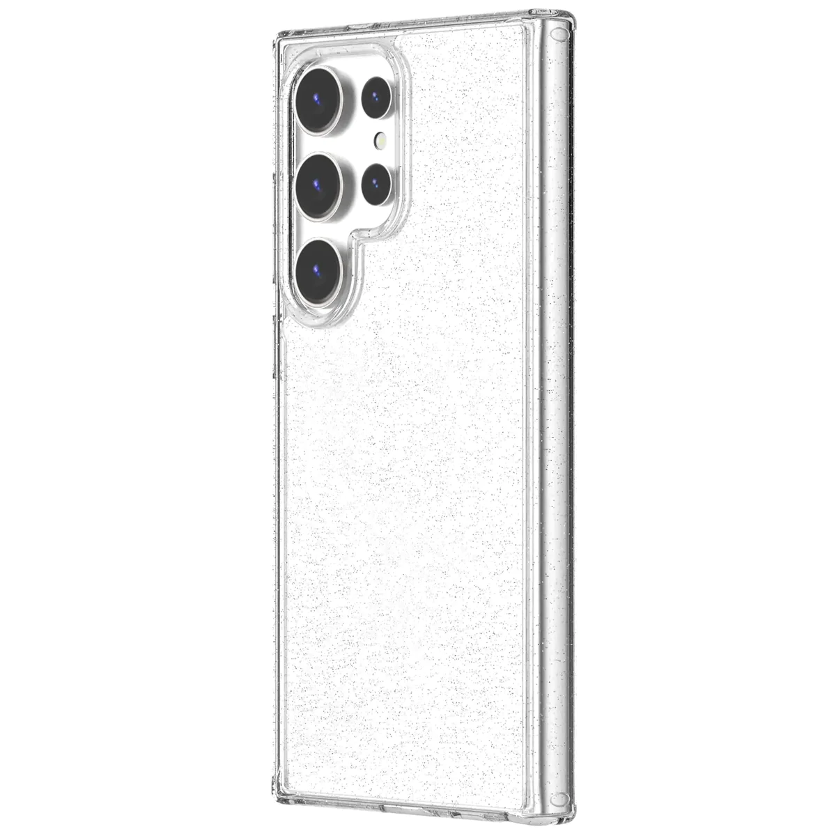 Buttercase Chic Protective Case Samsung for Galaxy S24 Ultra / S25 Ultra - Clear Glitter