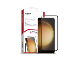 ZEELOT SOLIDsleek 2.5D Tempered Glass Screen Protector for Samsung Galaxy S24 / S25 - Matte Clear