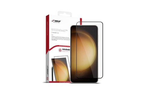 ZEELOT SOLIDsleek 2.5D Tempered Glass Screen Protector for Samsung Galaxy S24 Plus/S25 Plus - Clear