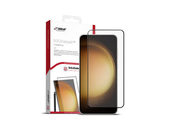 ZEELOT SOLIDsleek 2.5D Tempered Glass Screen Protector for Samsung Galaxy S24 Plus/S25 Plus - Matte Clear