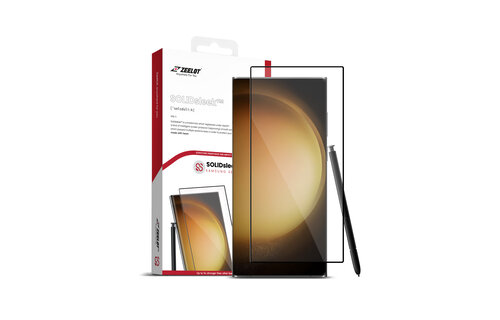 ZEELOT SOLIDsleek 2.5D Tempered Glass Screen Protector for Samsung Galaxy S24 Ultra - Clear