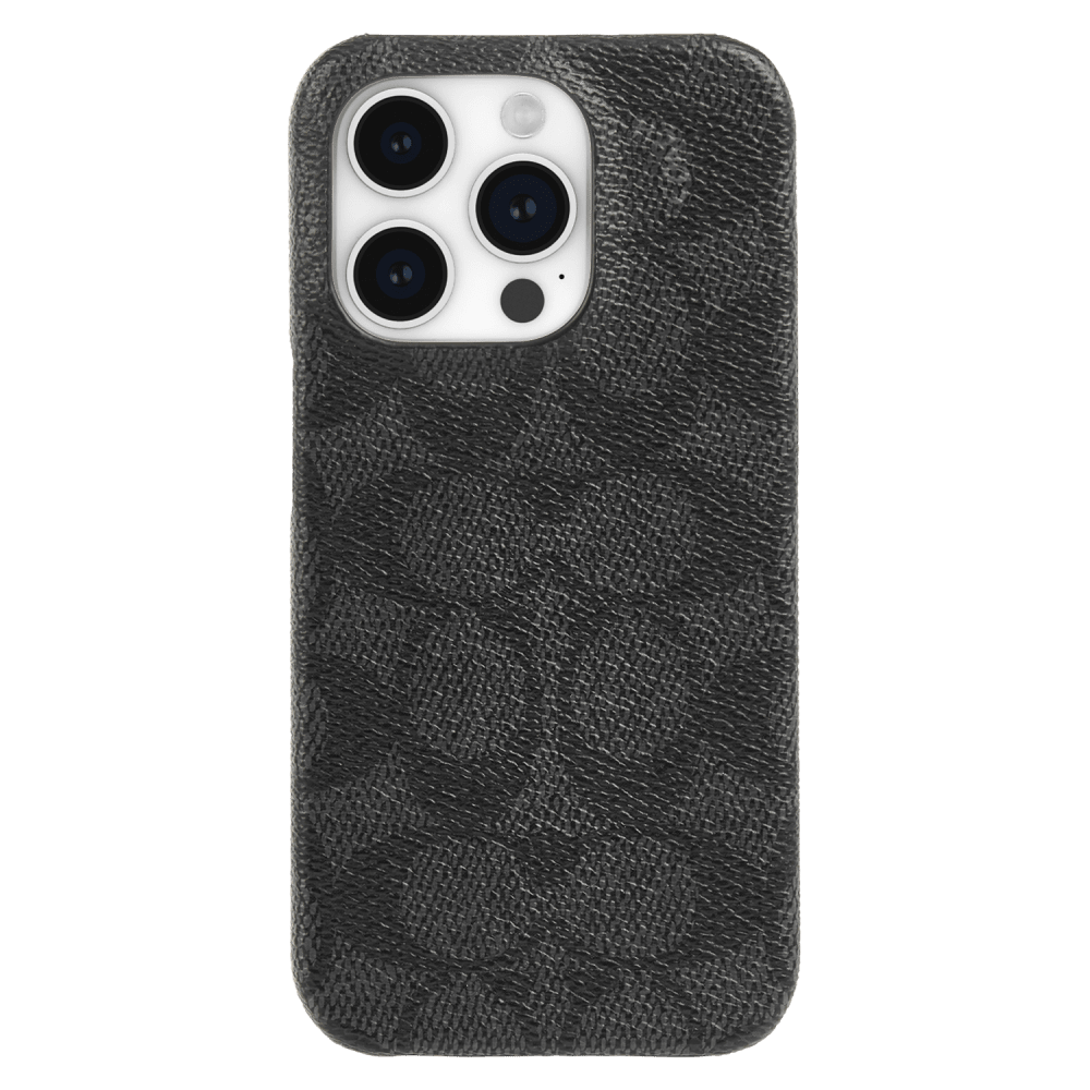 Coach Slim Wrap Case for Apple iPhone 15 Pro Max - Signature C Charcoal