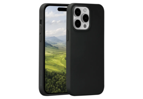 dbramante1928 Monaco Recycled Silicone MagSafe Case for iPhone 15 Pro - Night Black