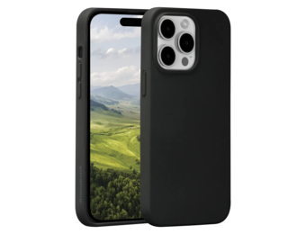 dbramante1928 Monaco Recycled Silicone MagSafe Case for iPhone 15 Pro - Night Black